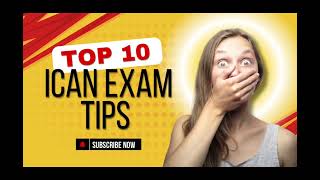 PASS YOUR ICAN EXAMS See Quick tips howto [upl. by Apicella]