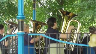 Raunds Temperance Brass Band  The Rockingham Road Pleasure Park Kettering1882405 [upl. by Klehm]