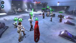 Star Wars Galaxy of Heroes  PVP Arena 1  vs Another Strong Team [upl. by Ardiek]