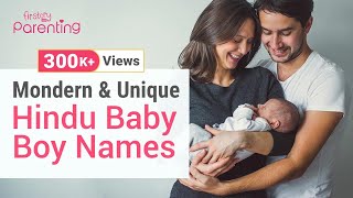 25 Modern amp Unique Hindu Baby Boy Names with Meanings [upl. by Urial]