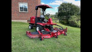 2013 Toro Groundsmaster 4100D [upl. by Arorua]