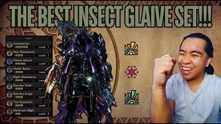 MH Wilds Preparation 43  MH World  FINALLY THE BEST INSECT GLAIVE SET [upl. by Sylvan]