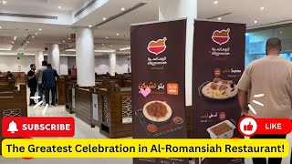 The Greatest Celebration in AlRomansiah Restaurant roamingvlogs [upl. by Convery]