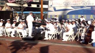 Sailors Hornpipe by the US Navy Band at Inner Harbor Baltimore [upl. by Call]