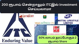 WhyITCFallITCMittallifestylepennyshareVikasecotechKPIGreenenergyStock Market AnalyzerTamil [upl. by Amikay409]