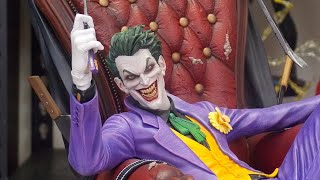 The Joker Deluxe Maquette by Tweeterhead Unboxing amp Review [upl. by Elliott]