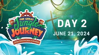 VBS DAY 2  JUNGLE JOURNEY  JUNE 21 2024  IAG [upl. by Gardas]