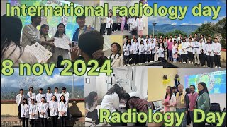 International radiology day 2024 🩻celebrated at our university  smims  🩻 paramedical students [upl. by Chancelor]