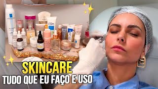 MINHA ROTINA COMPLETA DE SKINCARE 😍4 passos infalíveis [upl. by Tymothy283]