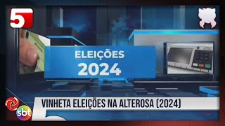 Eleições na TV Alterosa  Vinheta  TV Alterosa  SBT Minas 2024 [upl. by Yuille]