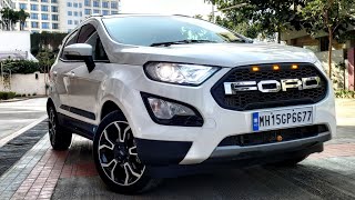 Ford Ecosport Signature Quick Review  Best SubCompact SUV  Ecosport Modified Grill Raptor Grill [upl. by Wileen864]