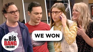 Sheldon and Amy Won a Nobel Prize  The Big Bang Theory [upl. by Rosner115]