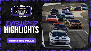 DUDE Wipes 250 at Martinsville Speedway  NASCAR Extended Highlights [upl. by Diva899]