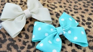 How To Make A Hair Bow [upl. by Nanek]