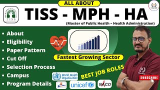 All About TISS MPH  HA Master in Public Health  Health Administration Fastest Growing Sector [upl. by Connor]