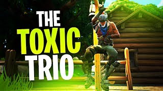 THE TOXIC TRIO W COURAGE amp CIZZORZ  Fortnite Battle Royale Highlights 195 [upl. by Dich]