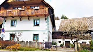 Bohinjska Bela in Light Rain Slovenia  4K Virtual Walk [upl. by Rosaleen]