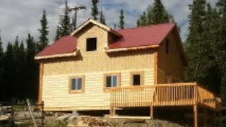 How to build an OffGrid cabin in the woods [upl. by Kerekes]