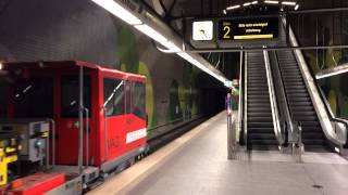 Arbeitszüge auf der UBahn Nürnberg Spenozug mit Begleitzügen [upl. by Yelir433]