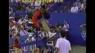 Pete Sampras goes nuts against the chair umpire [upl. by Delamare]