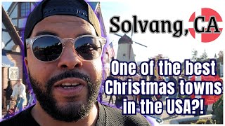 Holidays in Solvang  Is This The Best Christmas Town In The USA [upl. by Souvaine]