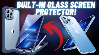 Miracase iPhone 13 Pro Max Case Haul Tempered Glass Screen Protector BUILT IN [upl. by Otrevogir]