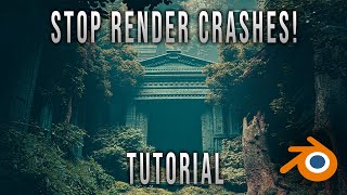 Blender Freezes when Rendering Try This  Command Line Rendering Tutorial [upl. by Naryk]