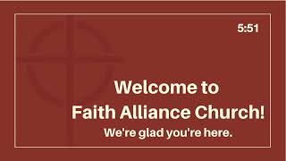 Faith Alliance Sunday Service 10132024 [upl. by Weywadt]