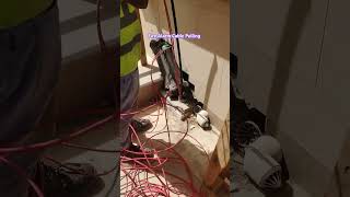 Fire Alarm Cable Pulling cable pull fire youtube [upl. by Sikleb]