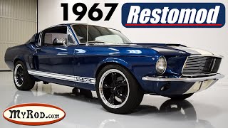 1967 Mustang Fastback Restomod  with Cobra IRS rear suspension [upl. by Percy]