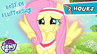 My Little Pony Friendship is Magic  FLUTTERSHY  BEST Episodes  2 Hours [upl. by Acina]