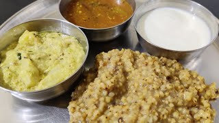 Jonna Annam recipe in teluguvery healthy food [upl. by Rabbi380]