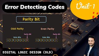 Error detecting Codes  Parity bits  Even parity  Odd Parity [upl. by Carlyn921]