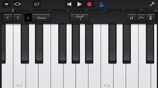 Für Elise on GarageBand iPhone [upl. by Hitt]