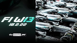 Mercedes launch W13  F1 2022 Car Launch [upl. by Odarnoc]