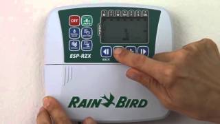 Rain Bird ESPRZX Controller  3 Setting Zone Watering Times [upl. by Kilan]