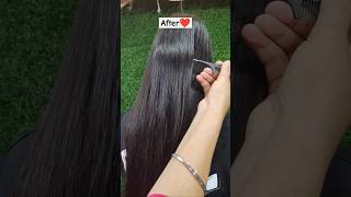 Hair Smoothing 💕❤️haircare hairsmoothingtreatment hairtutorial haircream viralvideos 😍💕 [upl. by Ebby44]