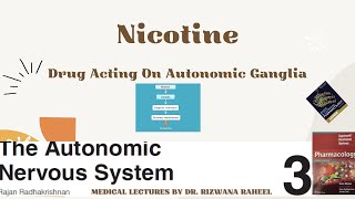 Nicotine  Overview  Drugs Acting On Autonomic Ganglia  Pharmacology Lippincott Reviews [upl. by Enrobyalc]