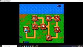 NES Game Genie Codes Chip amp Dale  Start At Map Screen And Pick Any Stage [upl. by Idur]