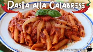 PASTA CON NDUJA CALABRESE Ricetta tradizionale [upl. by Ynittirb]