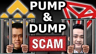 BinanceTronPump amp Dump Jail Time CZ and Justin Sun Scared Bittorrent ICO Hustle [upl. by Ajiak328]