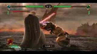 Soul Calibur 4  Tower of Lost Souls  Floor 12 Darth Vader amp Nightmare [upl. by Louanne]