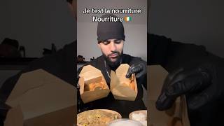 je teste la nourriture Africaine pour la première fois food foodshorts degustation nourriture [upl. by Adikam]