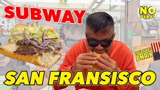 KULIDEL SUBWAY SAN FRANSISCO  LIBURAN KE AMERIKA [upl. by Lamrouex]