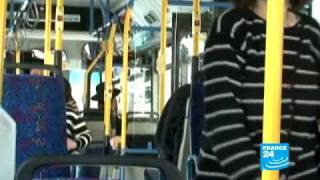 Israel sexist segregation on the bus [upl. by Yanahc]