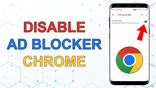 How to Disable The Pop Blocker in Chrome on Android  How to Disable Ad Blocker Chrome [upl. by Ehtyaf448]