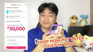 TIKTOK SHOP PAYLATER APPLICATION PROCEDURE 2024  Up to 50000 Pesos Credit Limit [upl. by Elatnahc]