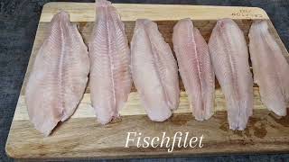 Knuspriges Fischfilet mit Gewürzkartoffeln und KnoblauchZitronenNote  Einfaches amp leckeres Rezept [upl. by Chaney]