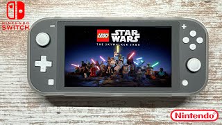 LEGO Star Wars The Skywalker Saga Nintendo Switch Lite [upl. by Calan]