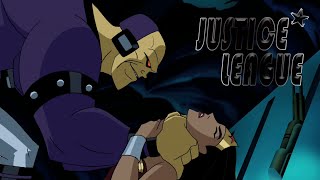 Wonder Woman is almost killed by Mongul Superman rescues  justice league clip [upl. by Dnalkrik718]